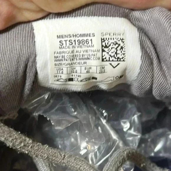 Sperry Gray and Brown Boat Shoes - Picture 5 of 7